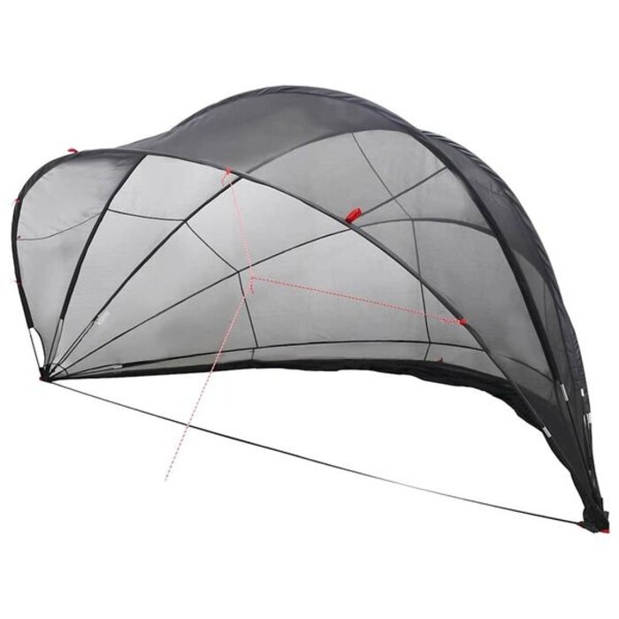 Dôme de piscine pliable 546x516 cm - Jusqu'à -34% sur le prix d'origine