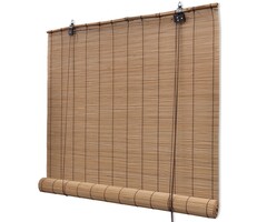 Store enrouleur en bambou 150x220 cm - Marron - Jusqu'à -33%