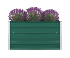 Jardinière surélevée en acier 100x100x45cm - Jusqu'à -33% sur l'outlet