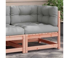 Canapé d'angle en bois de douglas avec coussins - Jusqu'à -34%