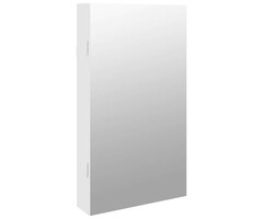 Armoire à Bijoux Murale avec Miroir et LED - Jusqu'à 29% de remise