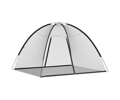 Vidaxl Moustiquaire de lit type yourte 200x180cm - Jusqu'à -39% sur l'outlet