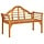 Banc de jardin 125 cm en bois d'acacia massif - Jusqu'à 35% de réduction