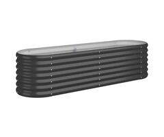 Jardinière Ovale Anthracite 152cm - Jusqu'à -34% sur votre jardin