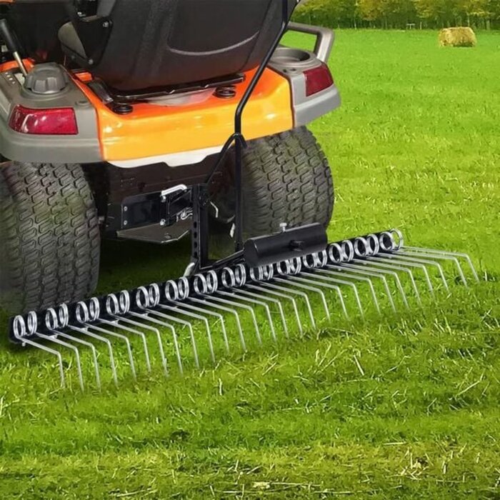 Scarificateur tracté 109 cm pour tondeuse - Jusqu'à 35% de réduction