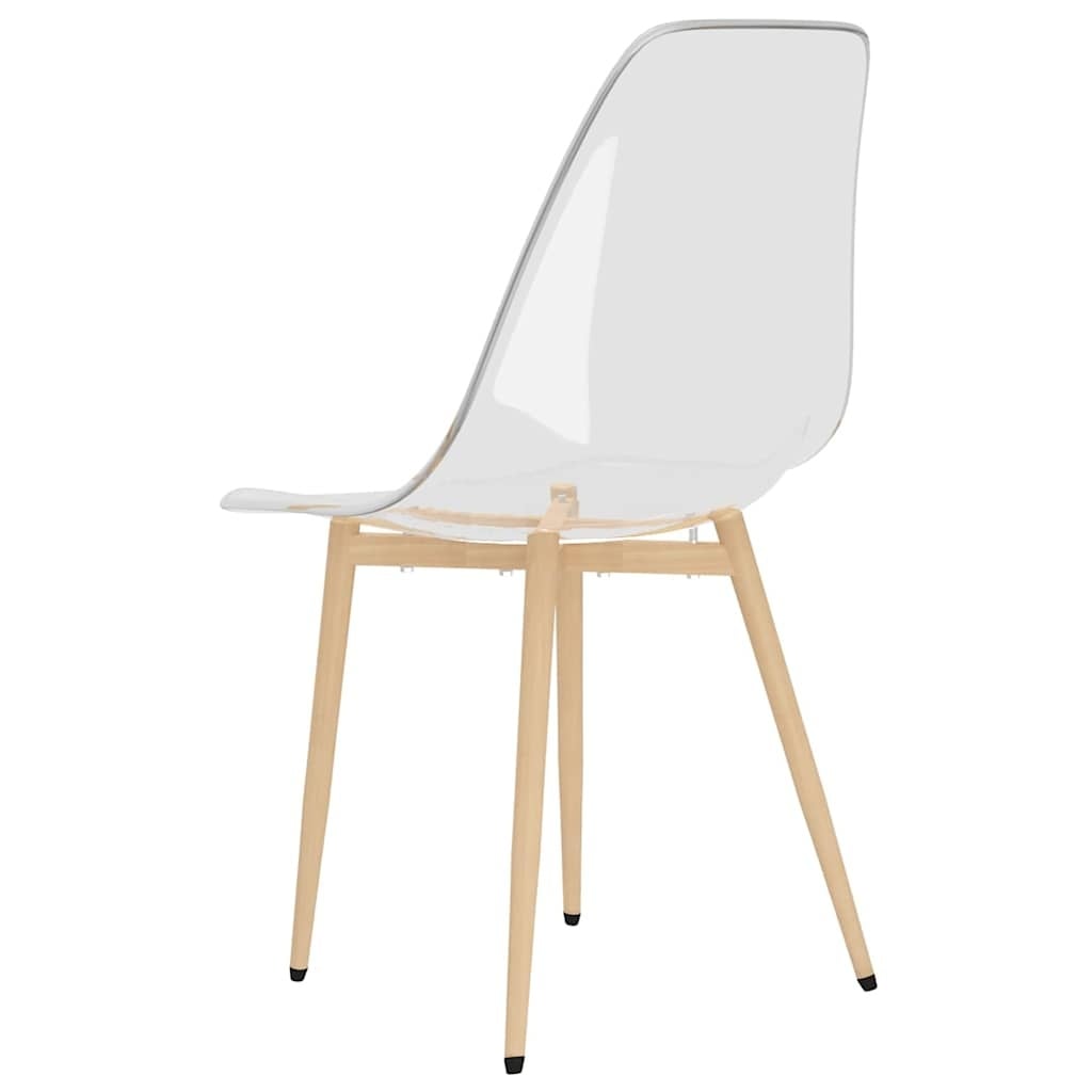 Lot de 4 chaises transparentes design - Jusqu'à 35% de réduction