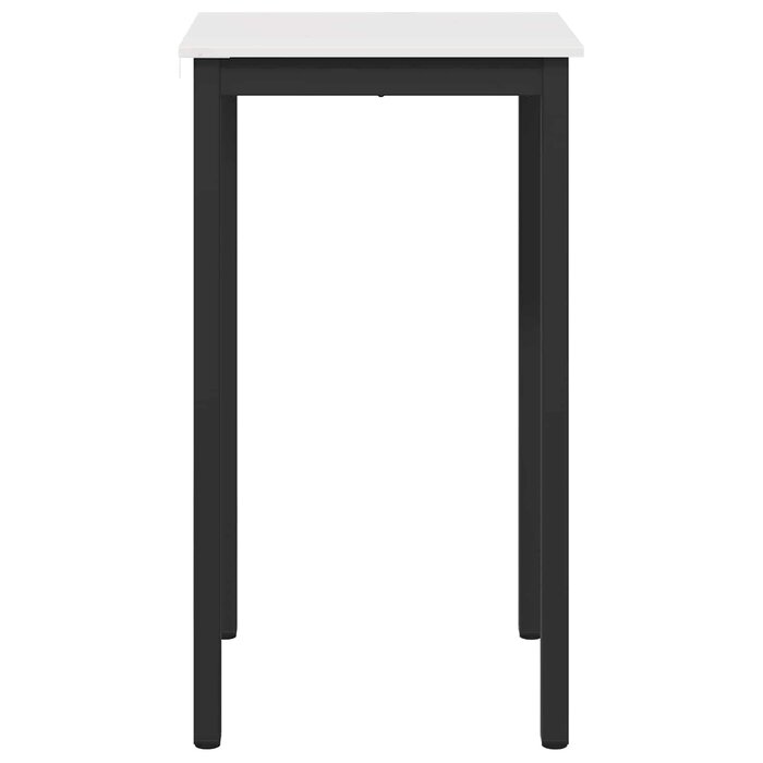 Table de bar en pin massif blanc - 60x60 cm - Jusqu'à 34% de remise