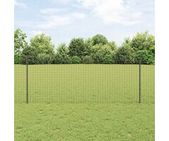 Lot de 22 Poteaux de clôture en U Gris - 100 cm - Jusqu'à -34%