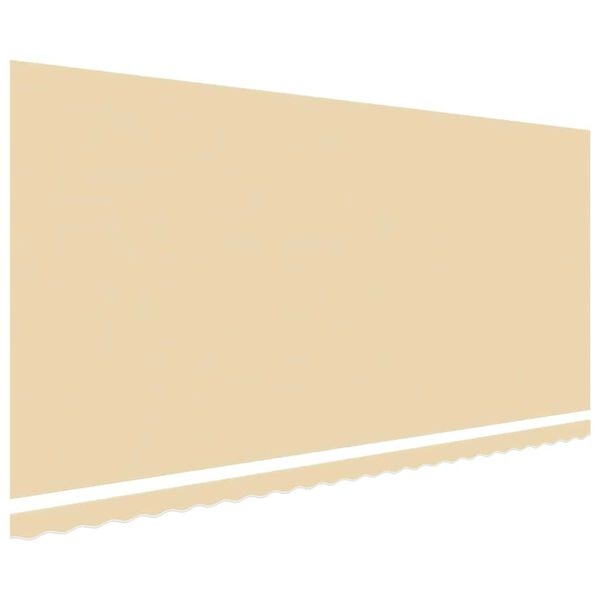 Toile de store banne 600x350 cm - Crème - Jusqu'à -34% sur nos retours