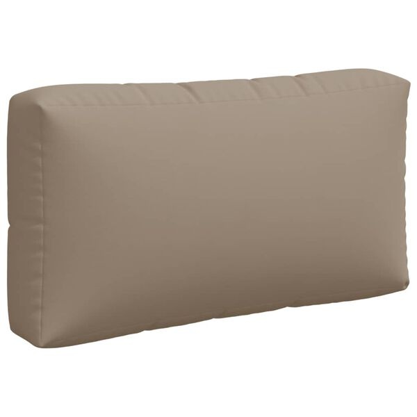 Ensemble de 3 coussins pour palette taupe - Jusqu'à -34% sur le prix