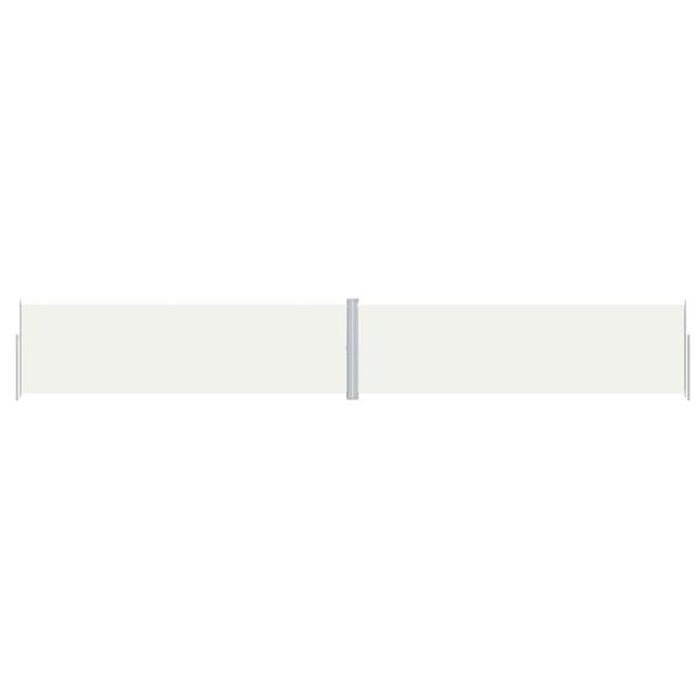 Paravent rétractable crème 180x1200 cm - Jusqu'à -34%