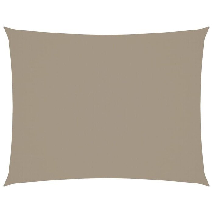 Voile d'ombrage rectangulaire 3x6 m Taupe - Jusqu'à -34% sur l'outlet