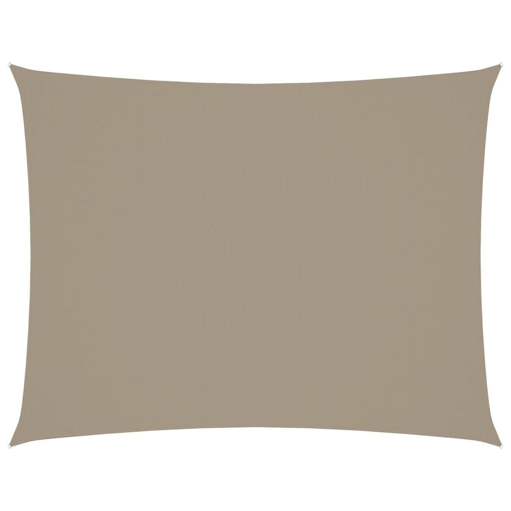 Voile d'ombrage rectangulaire 3x6 m Taupe - Jusqu'à -34% sur l'outlet