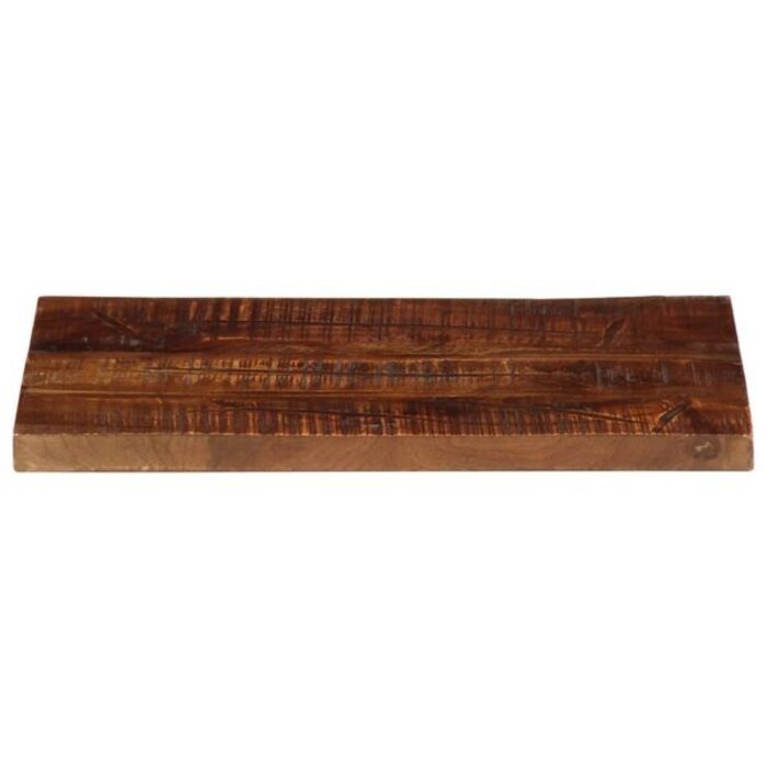Plateau en bois massif recyclé 60x30 cm - Jusqu'à 32% de remise