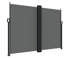 Vidaxl Pare-vent rétractable anthracite 180x1000cm - Jusqu'à 47% de réduction
