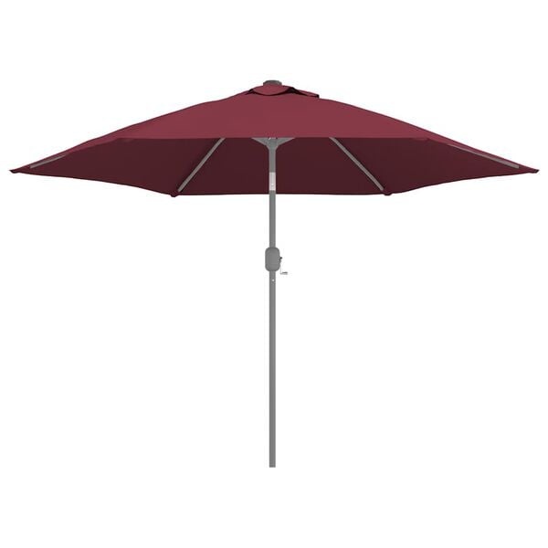 Toile de remplacement pour parasol 300 cm bordeaux - Jusqu'à -27%