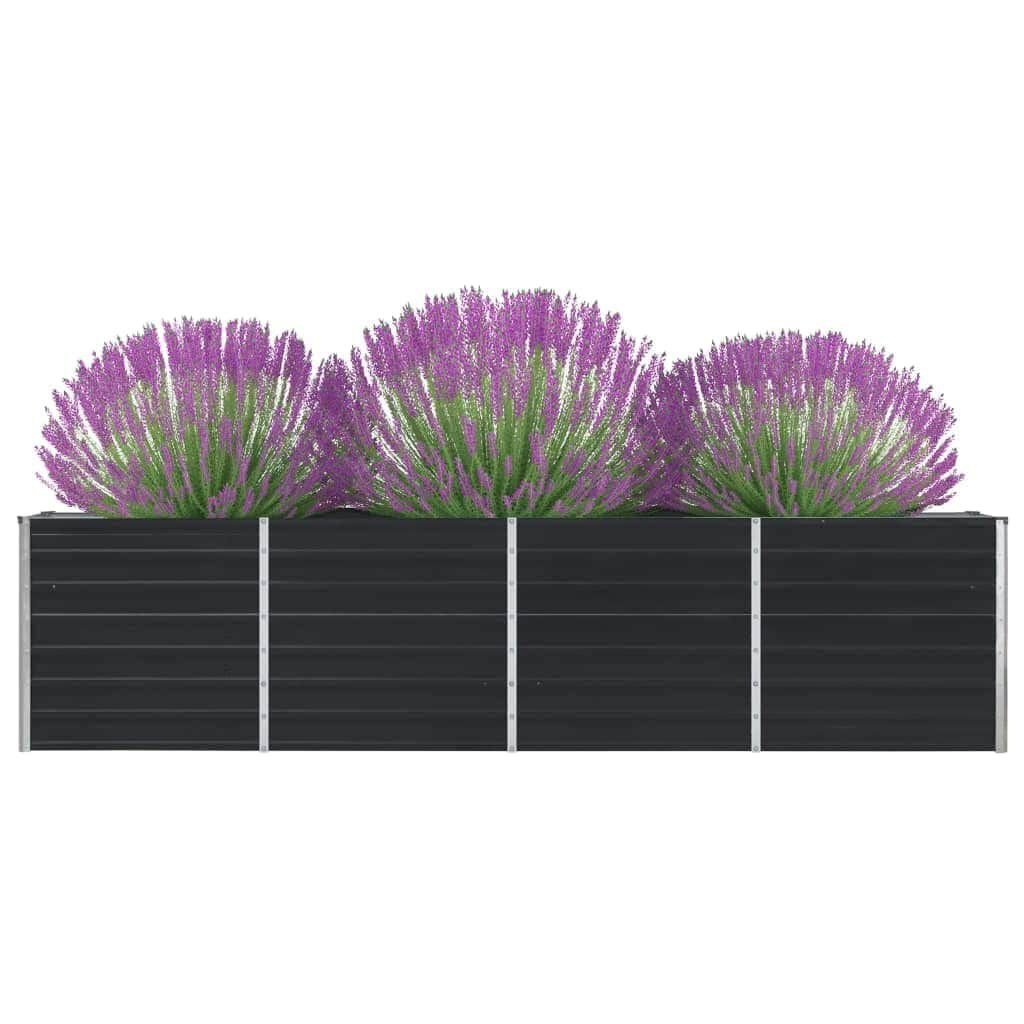 Bac de jardin surélevé acier anthracite 320 cm - Jusqu'à -34% de remise
