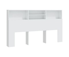Vidaxl Tête de lit bibliothèque blanche 180cm - Jusqu'à -41% sur le déballé