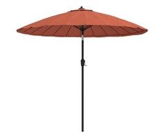 Parasol de jardin 250 cm Terre Cuite - Jusqu'à -35% sur votre extérieur