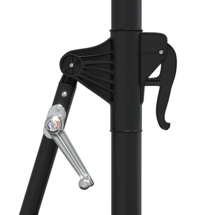Parasol mural inclinable anthracite 300 cm - Jusqu'à -34% sur l'outlet