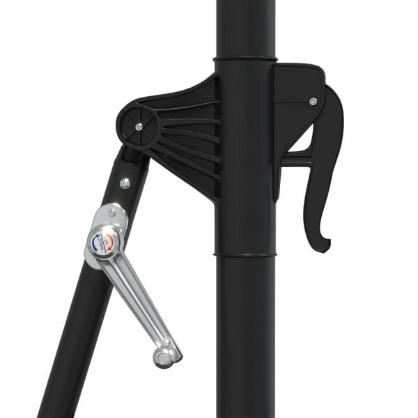 Parasol mural inclinable anthracite 300 cm - Jusqu'à -34% sur l'outlet