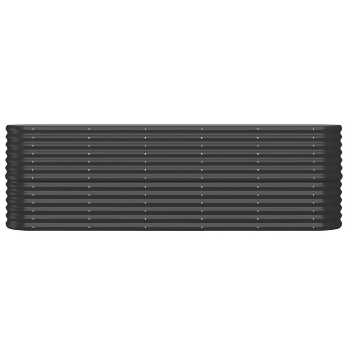 Jardinière ovale en acier anthracite 224cm - Jusqu'à -34%