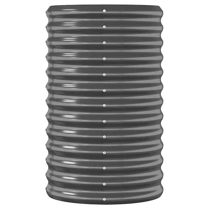 Jardinière ovale en acier anthracite 224cm - Jusqu'à -34%