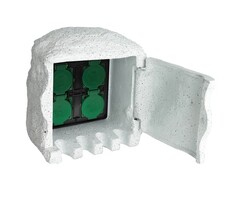 Vidaxl Bloc Multiprise Extérieur Rocher 4 Prises - Jusqu'à -45% de remise