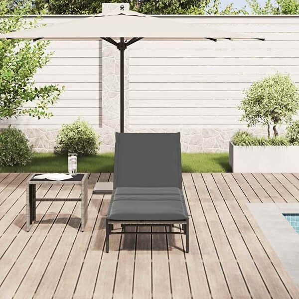 Bain de soleil en polyrotin gris clair - Jusqu'à 35% de réduction