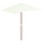 Parasol de jardin 150x200 cm - Mât en bois - Jusqu'à 34% de réduction