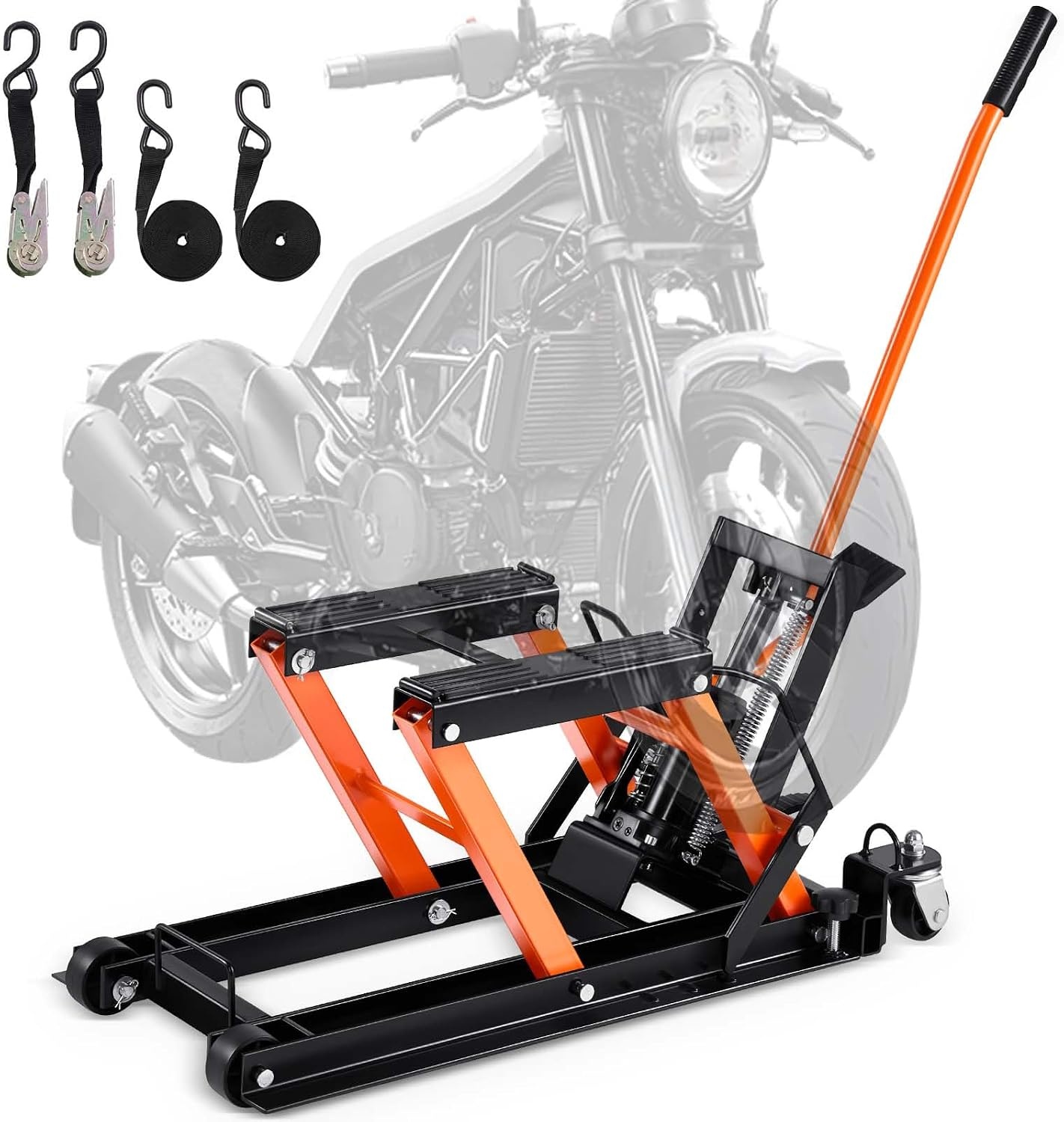 Cric lève-moto hydraulique 700 kg - Jusqu'à -35% sur votre atelier