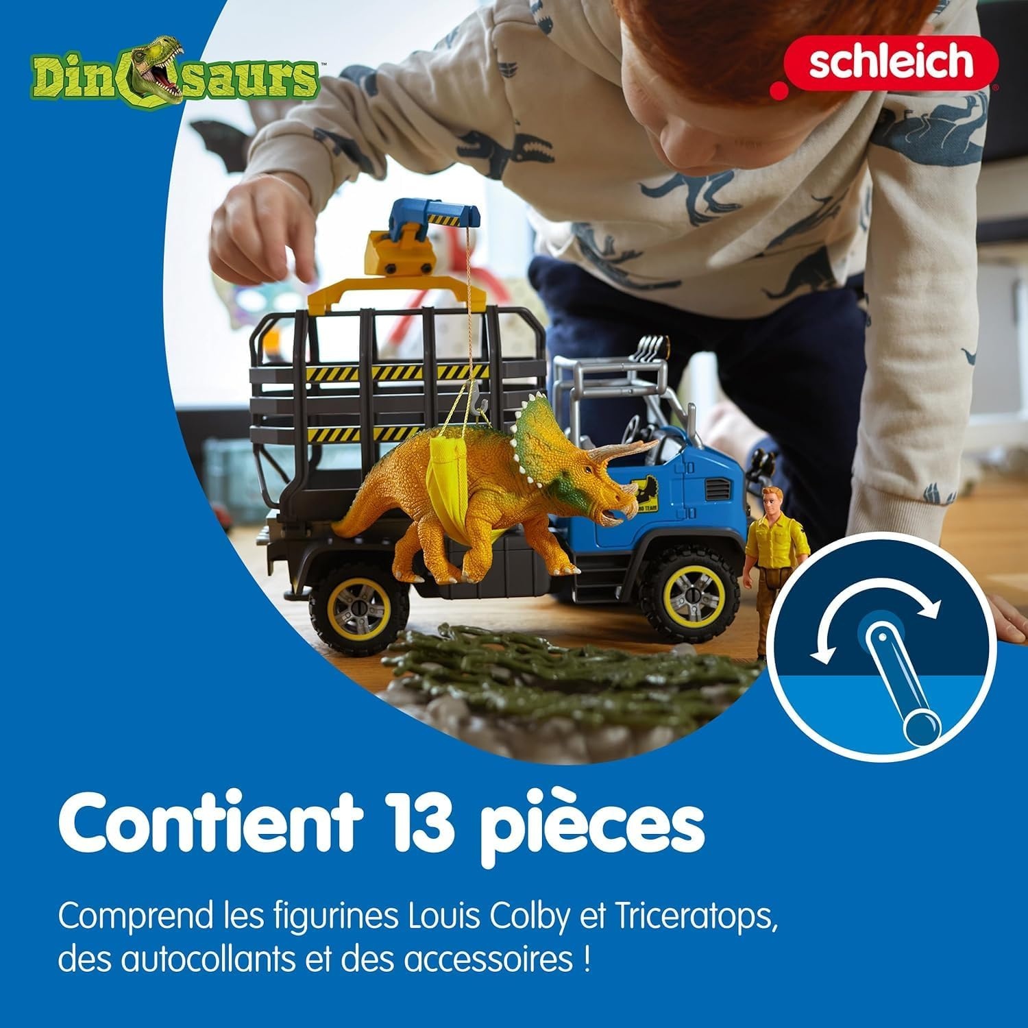 Camion de Transport de Dinosaures 13 pièces - Jusqu'à 34 % de réduction