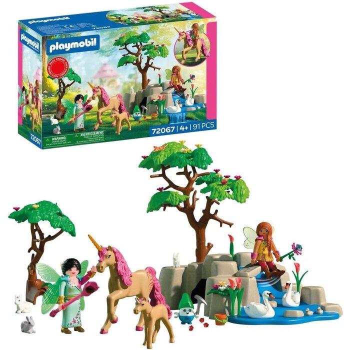 Maison de fées et licorne dorée - Set créatif 178 pièces - Jusqu'à -34%