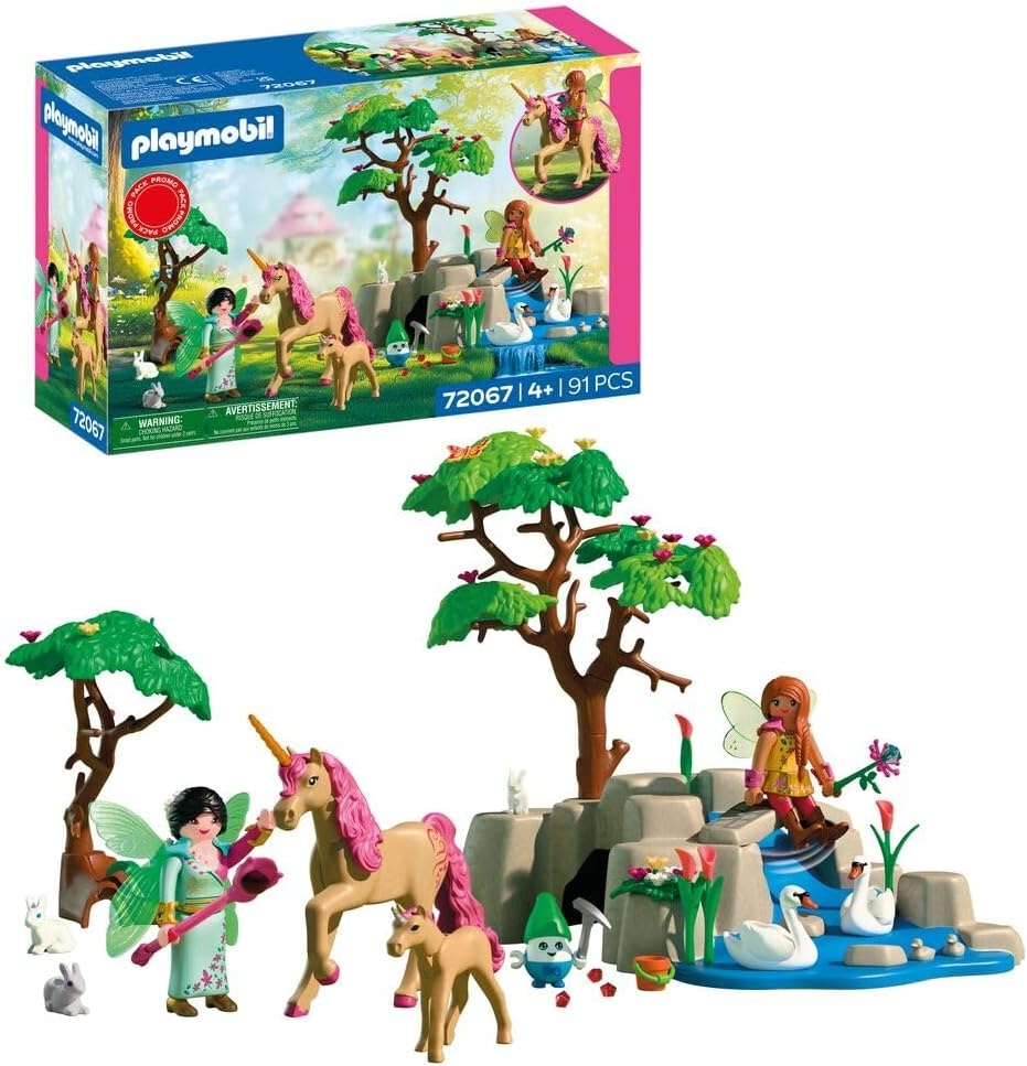 Maison de fées et licorne dorée - Set créatif 178 pièces - Jusqu'à -34%