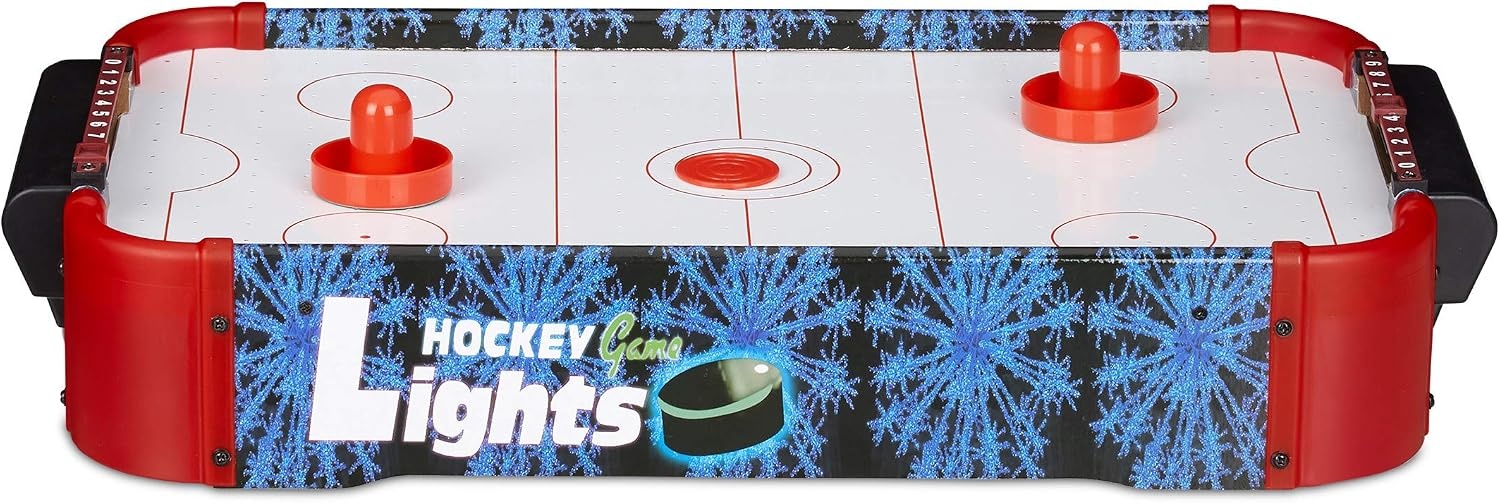 Table de Air Hockey compacte avec LED - Jusqu'à 32% de réduction