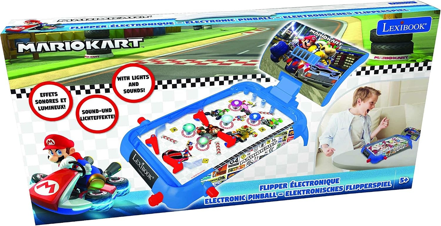 Flipper électronique Mario Kart - Jusqu'à 33% de réduction