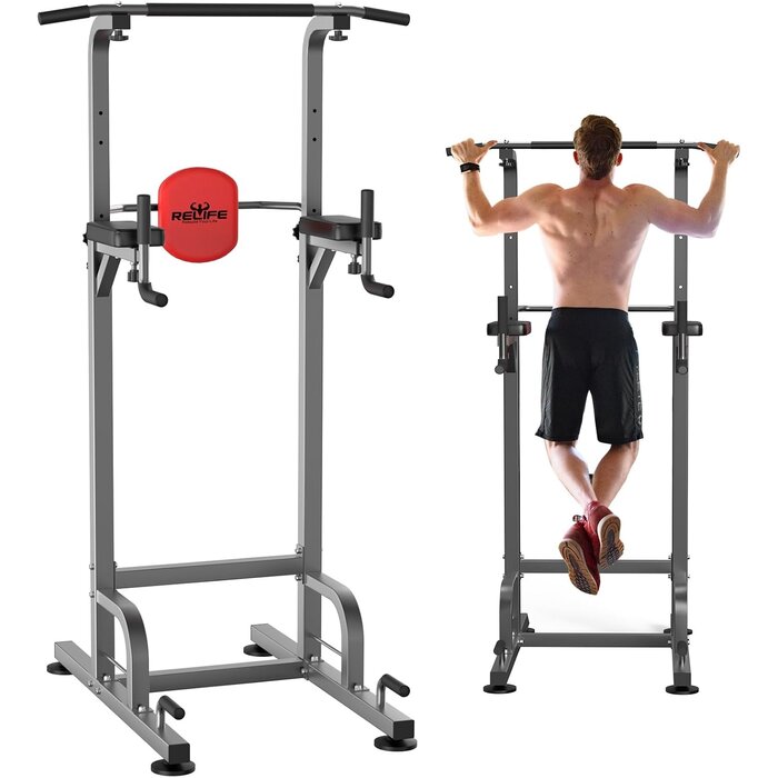 Tour de musculation multifonction jusqu'à -35% - Acier robuste - 219 cm