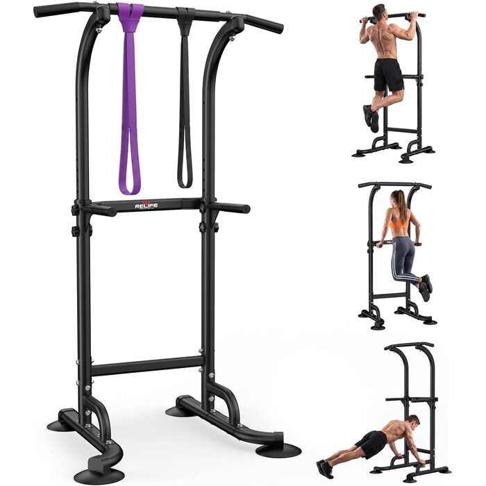 Tour de musculation multifonction jusqu'à -35% - Acier robuste - 219 cm