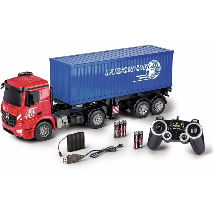 Camion radiocommandé avec remorque - Échelle 1:20 - Jusqu'à 34% de remise