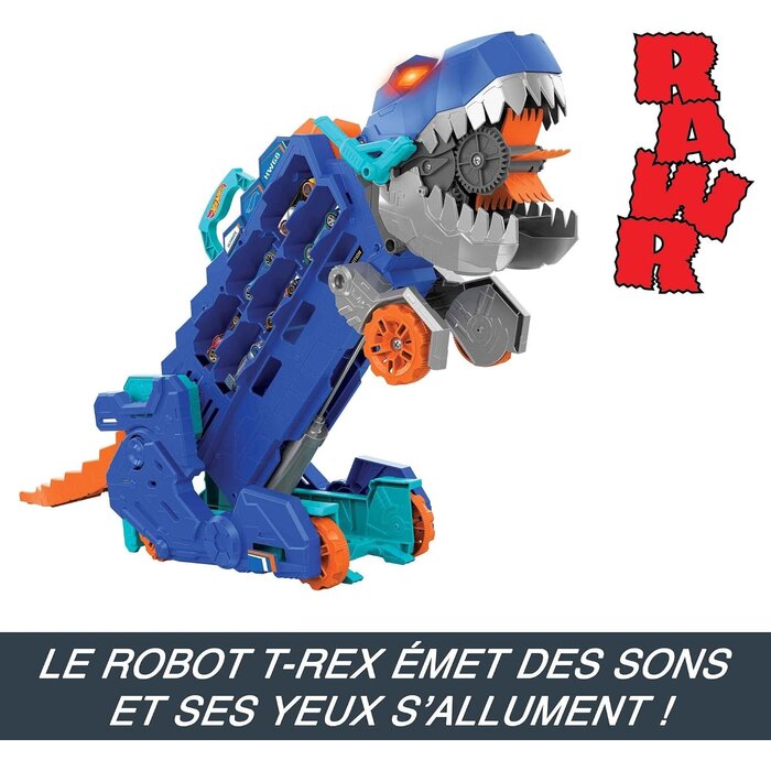 Camion transporteur et robot T-Rex interactif - Jusqu'à 34% de réduction