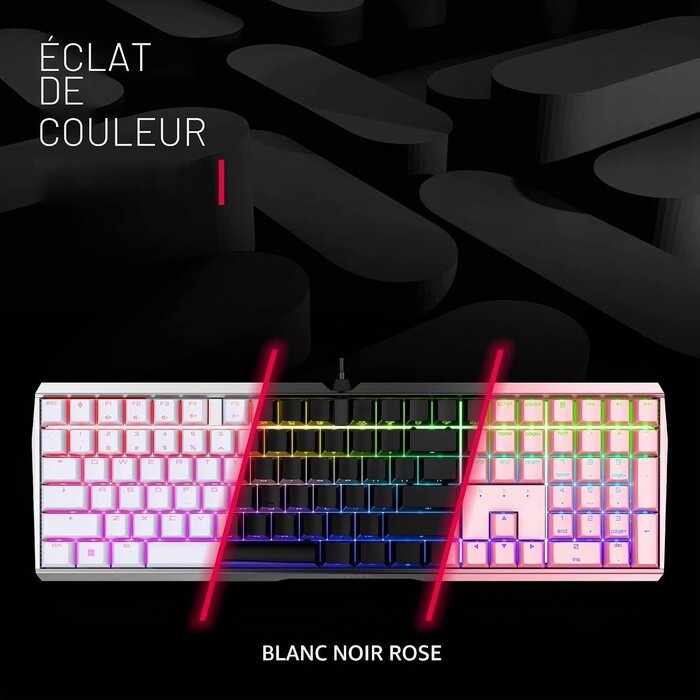 Clavier mécanique gamer QWERTZ - Jusqu'à 34 % de réduction