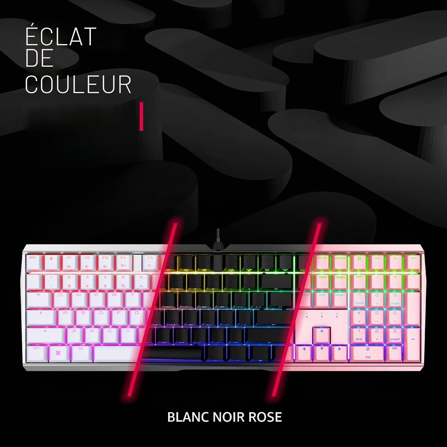 Clavier mécanique gamer QWERTZ - Jusqu'à 34 % de réduction