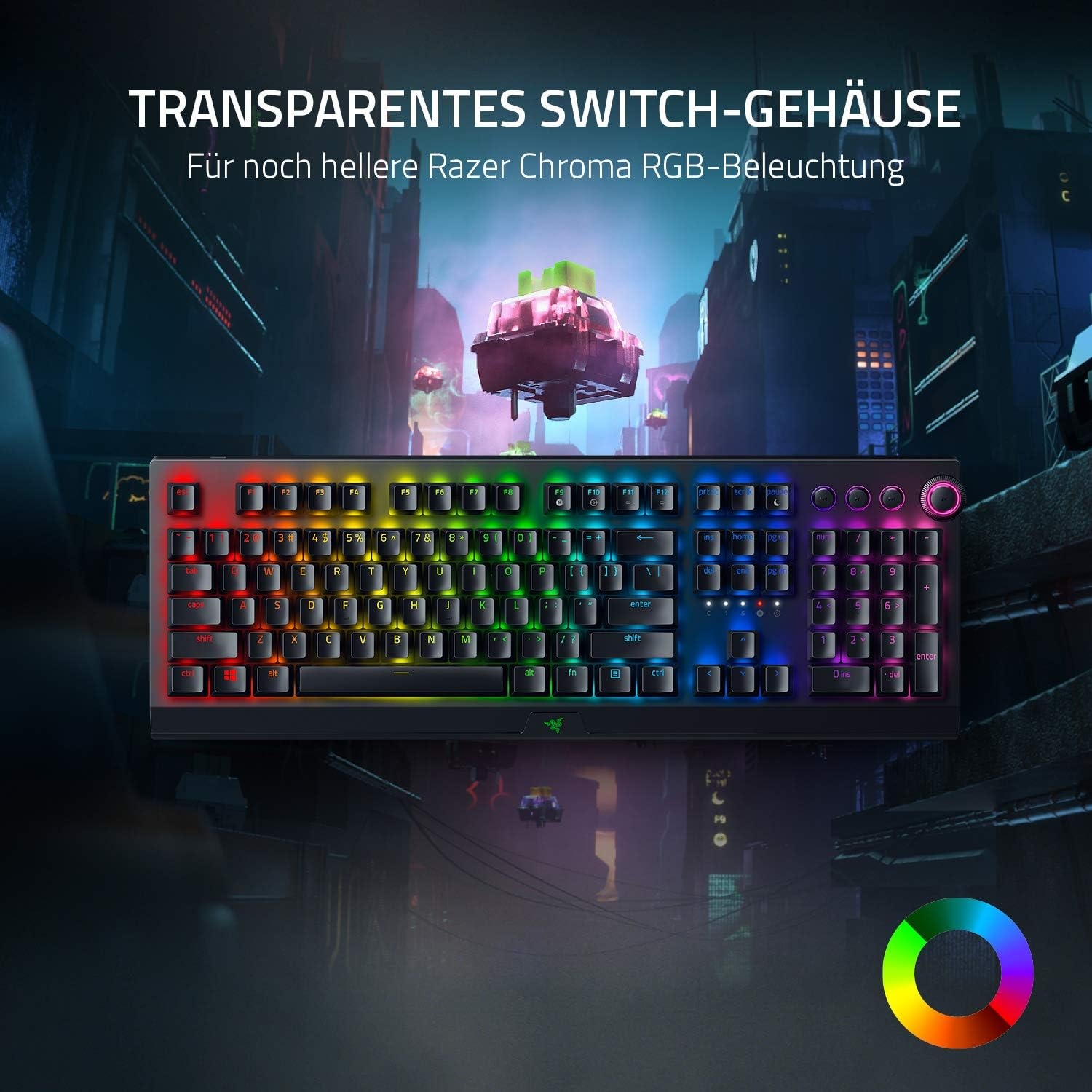 Clavier gaming sans fil RGB QWERTZ - Jusqu'à -35% sur l'outlet