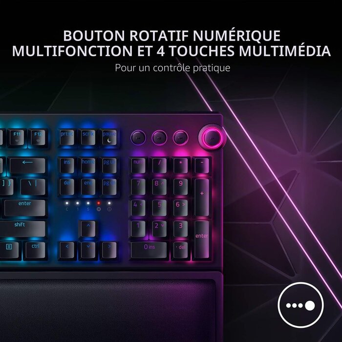 Clavier gaming sans fil RGB QWERTZ - Jusqu'à -35% sur l'outlet