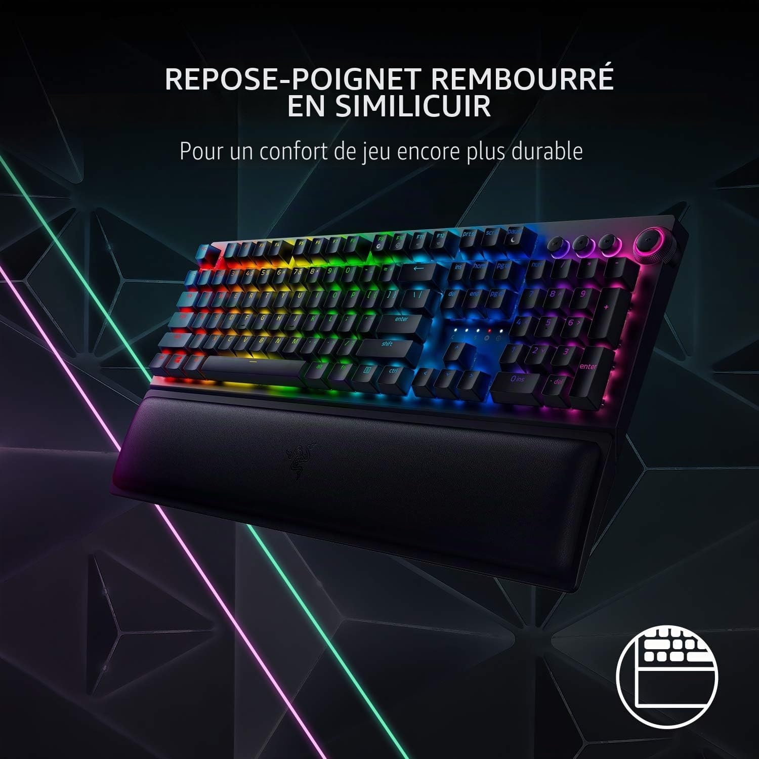 Clavier gaming sans fil RGB QWERTZ - Jusqu'à -35% sur l'outlet