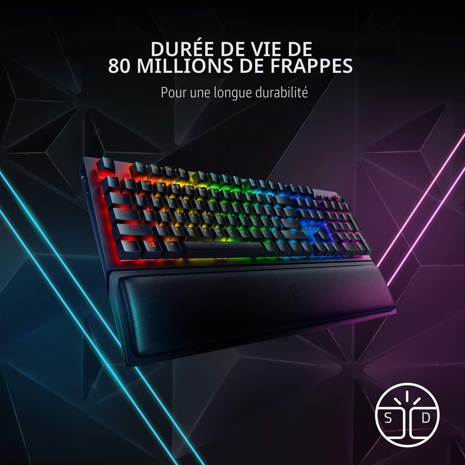 Clavier gaming sans fil RGB QWERTZ - Jusqu'à -35% sur l'outlet