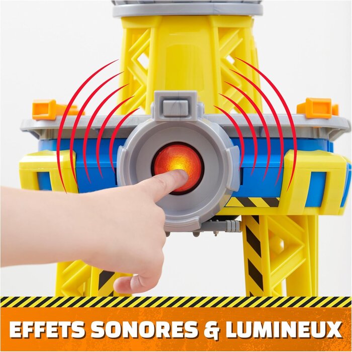 Grue de chantier interactive avec sable cinétique - Jusqu'à 29% de réduction