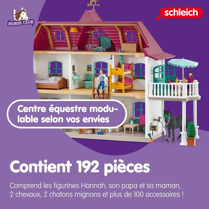 Ferme équestre avec maison et accessoires - Jusqu'à 30 % de réduction
