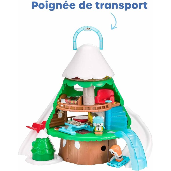Station de ski miniature avec 9 accessoires - Jusqu'à 29% de réduction
