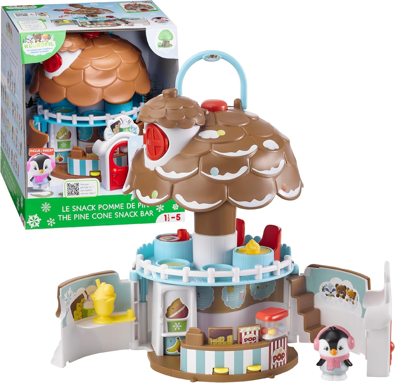 Station de ski miniature avec 9 accessoires - Jusqu'à 29% de réduction
